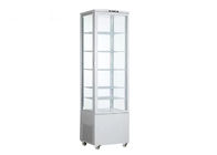 Il refrigerante 215L di alta efficienza R134a beve il frigorifero dell'esposizione