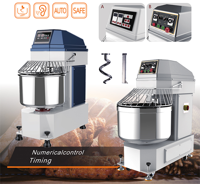 capacità di Unico velocità ad effetto doppio dell'impastatrice 4.Bakery grande